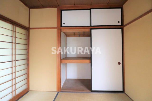 挽野方貸家の収納|現況と異なる場合があります。