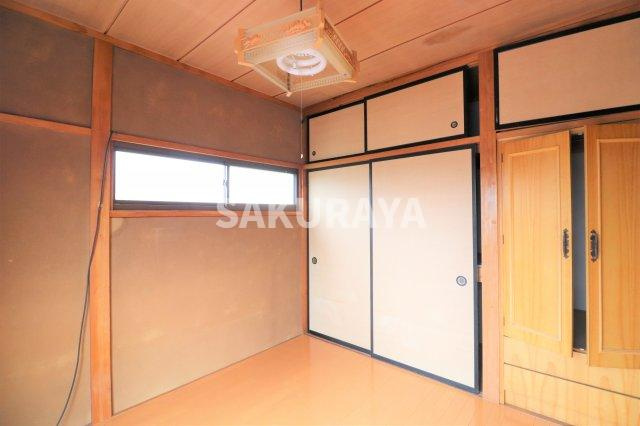 挽野方貸家の洋室|現況と異なる場合があります。