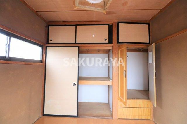 挽野方貸家の収納|現況と異なる場合があります。