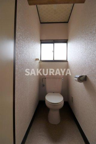 挽野方貸家のトイレ|現況と異なる場合があります。