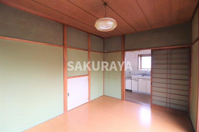 挽野方貸家の洋室|現況と異なる場合があります。