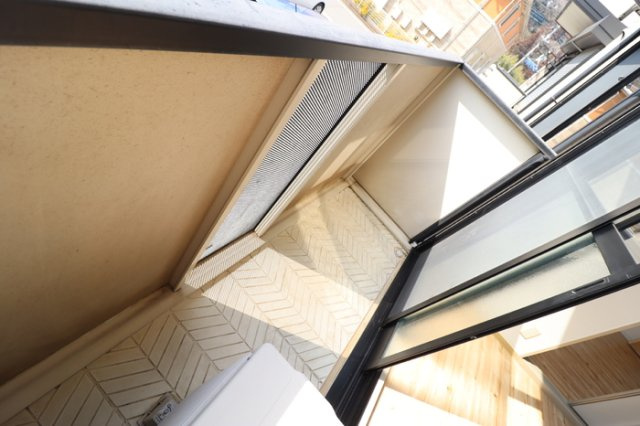 ベルフレールAのバルコニー