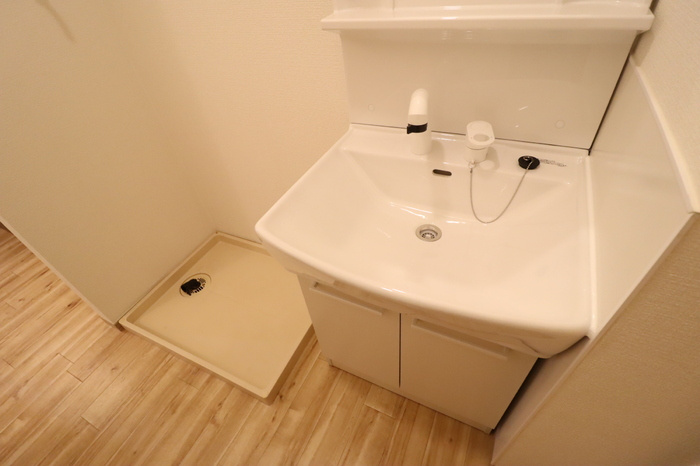 ベルフレールAの洗面所