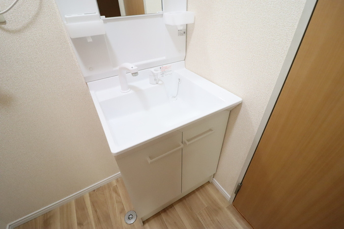 小川荘1号棟の洗面所