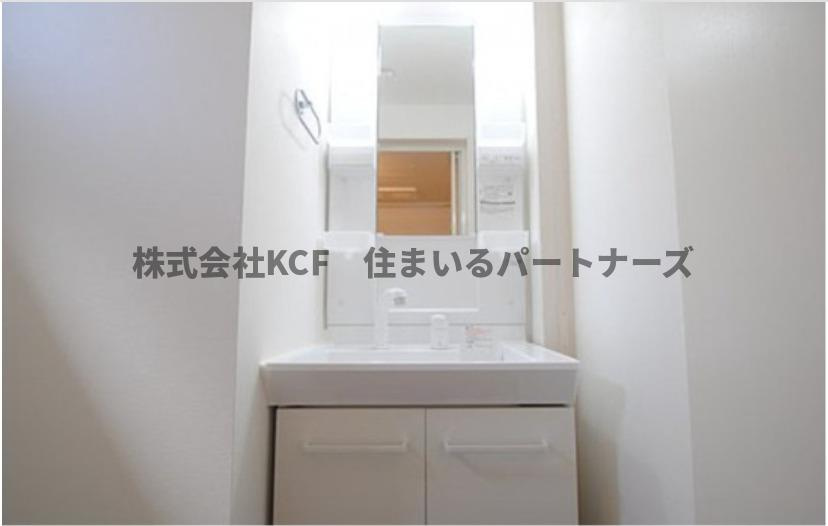 YOUR PLACE宮ノ陣の洗面所|コンパクトで使いやすい洗面所