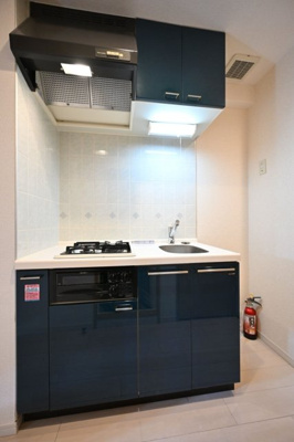 【キッチン】 | 菱和パレス広尾 | システムキッチン（2口ガスコンロ・グリル付）
