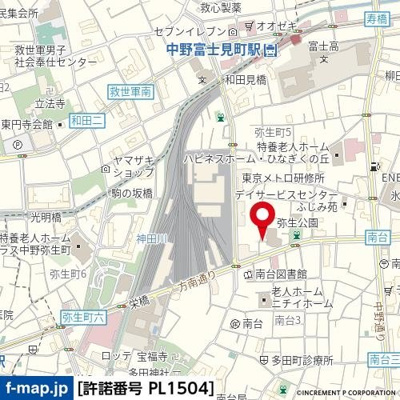 【地図】 | 中野富士見スカイマンション