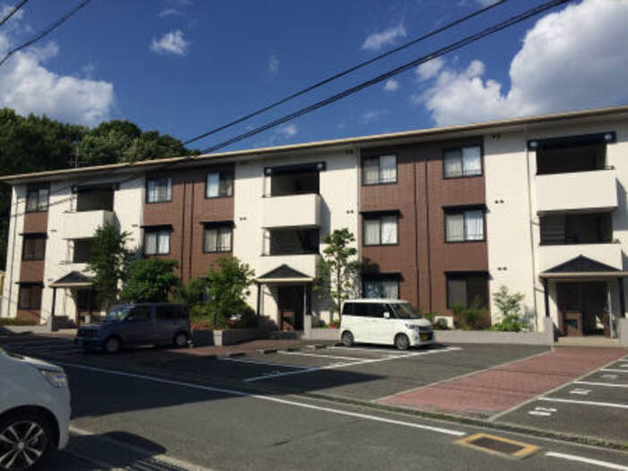 池田市井口堂１丁目のアパートの外観