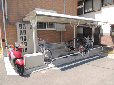 【その他共用部分】 | プランテＭ | ☆屋根付き駐輪場☆