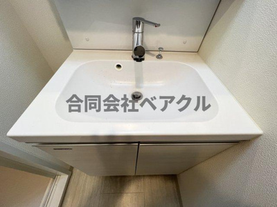 【洗面所】 | アール京都グレイス | ゆったりとスペースのある洗面所