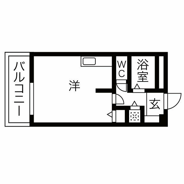 山本レンターマンションの間取り