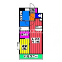 【間取り】 | サニークレスト東比恵Ⅱの間取り