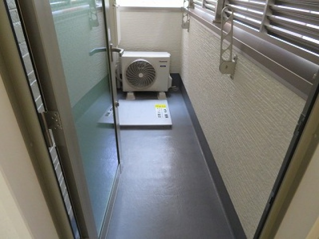 フジパレス今福西Ⅱ番館のバルコニー