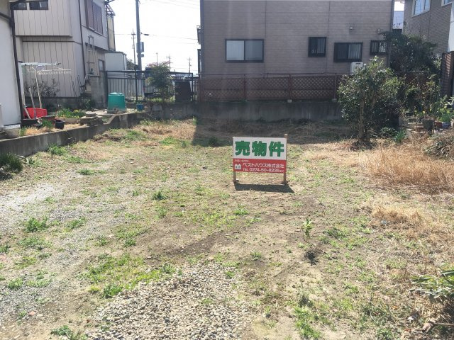 藤岡市藤岡　土地の外観