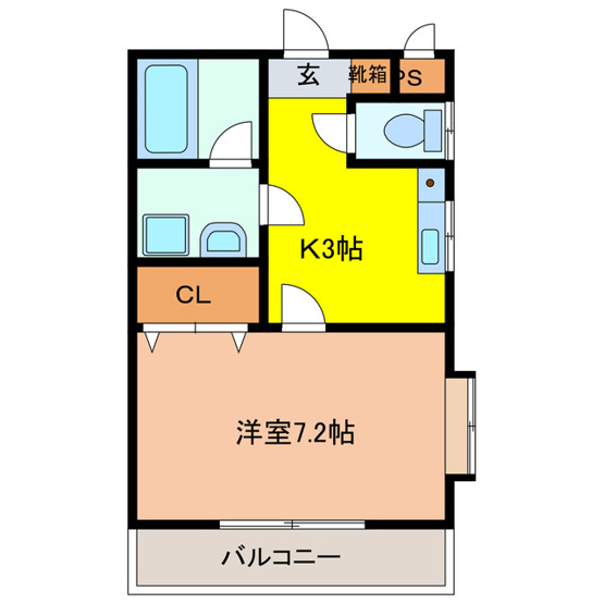 【間取り】 | メモリアルハイツI