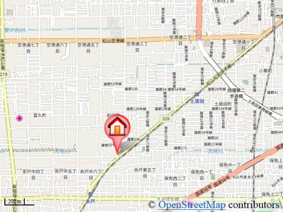 【地図】 | ディアス余戸B