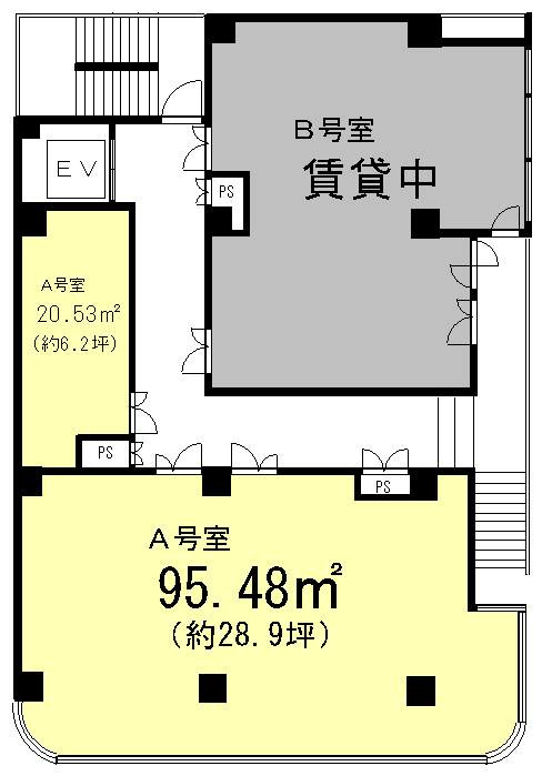 石山ビルの間取り