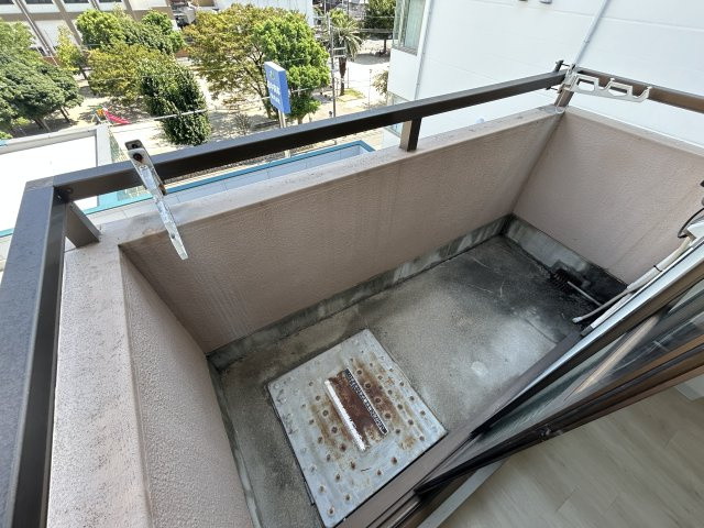 メデューセ新島のバルコニー