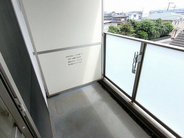 リヴィエーイルのバルコニー