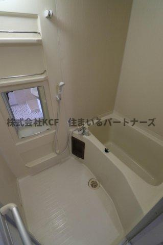 セジュール大善寺B棟の浴室|日々の疲れを癒すお風呂付です