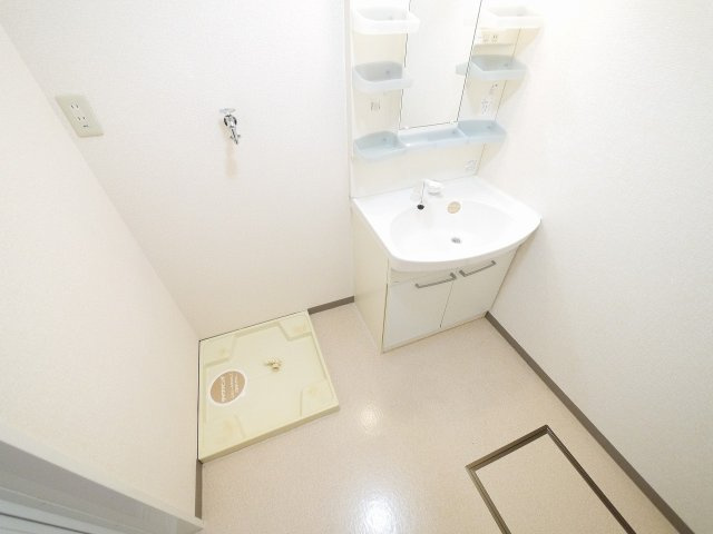 アゼリアの洗面所|忙しい朝には欠かせない洗面所です