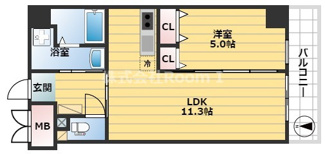 【間取り】 | アルデールヒル内久宝寺 