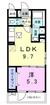 Adler元住吉【アドゥラー元住吉】の間取り|ペット飼育可♪