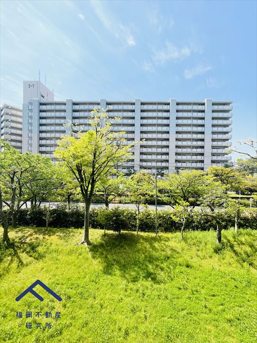 ふよう香椎浜ハイツB棟の展望