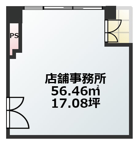 【間取り】 | イトーピア扇町ビル