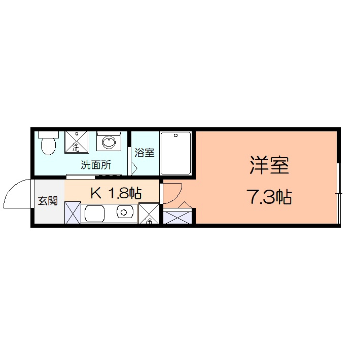 アピタシオンの間取り
