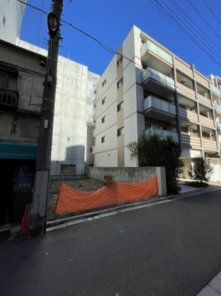 建築条件なし 浅草２丁目の土地の外観|現地写真。解体も終わり更地になりました。