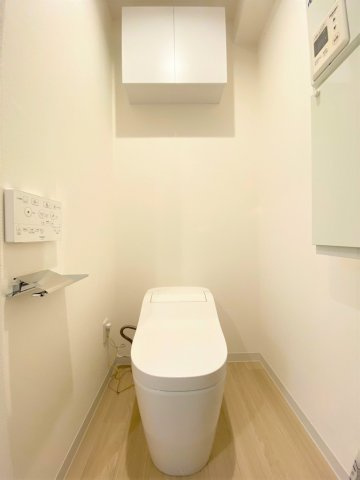 「防音マンション」プレシャスラシクラス浅草のトイレ|落ち着いたトイレです