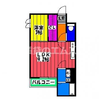 【間取り】 | Ｇｒａｎｄｔｉｃリモン | Ｇｒａｎｄｔｉｃリモンの間取り
