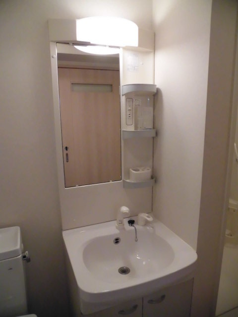 ヴィラタワー谷町の洗面所