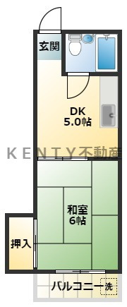 【間取り】 | ビルタスコーポ