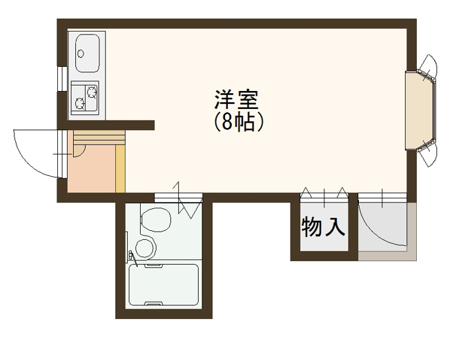 【間取り】 | シャイン廣瀬