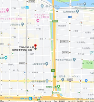 【地図】 | プレサンス北浜オリジン