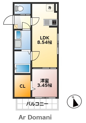 【間取り】 | シャイネクス松戸上本郷