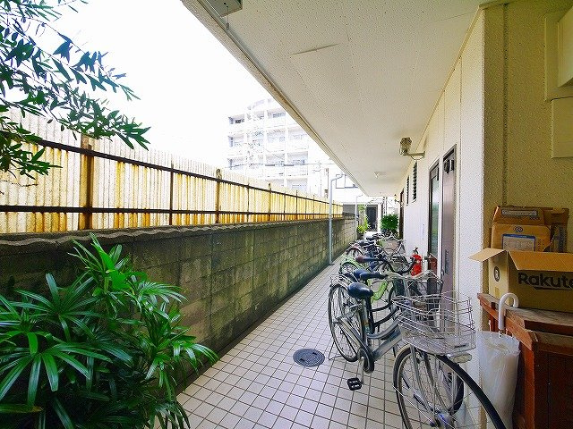 雅叙園ハイツのその他共用部分|自転車置き場です