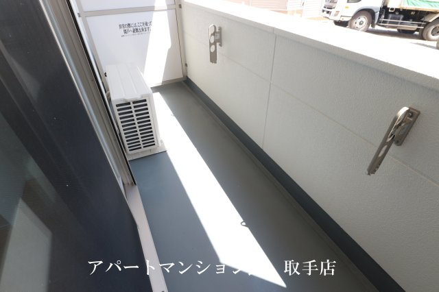 太平オーシカのバルコニー