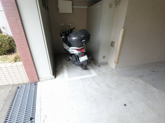 【その他共用部分】 | バイク置場です。