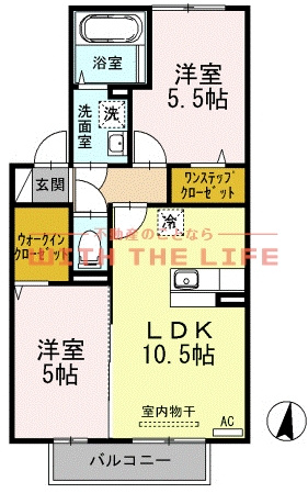 プレジール清楽【キャッシュバック対象】の間取り