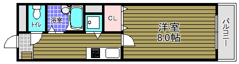 ボヌールの間取り