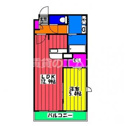 【間取り】 | メゾン・ド・ＫＥＩＷＡＮの間取り