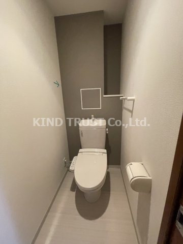 ティーズガーデンのトイレ|ゆったりとした空間のトイレです