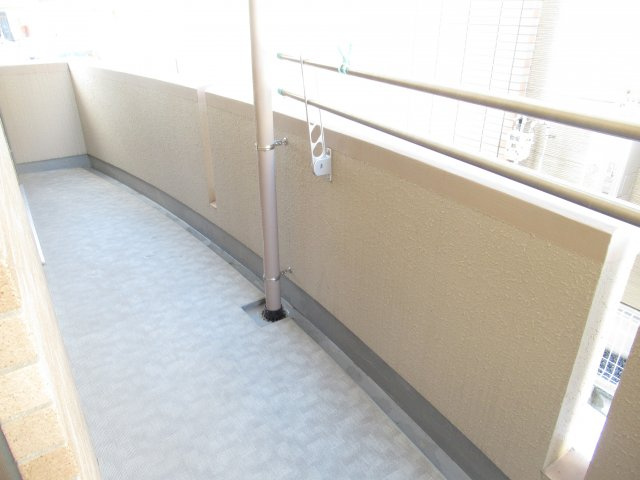 レ・アール飯田Ⅱのバルコニー