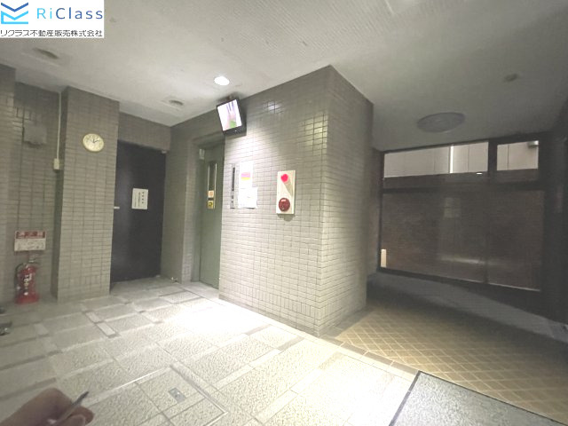 ライオンズマンション三宮第2のエントランス|清潔なエントランスです