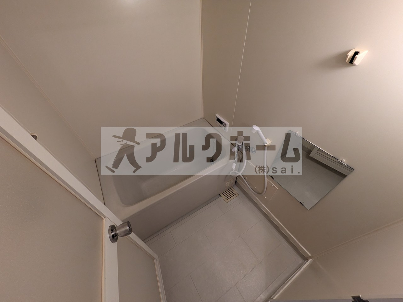 ハイグレード高井田の浴室