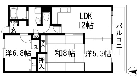 【間取り】