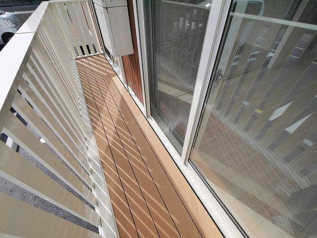 Cuore 都跡のバルコニー|バルコニーからの眺めを楽しみながら食事をしませんか